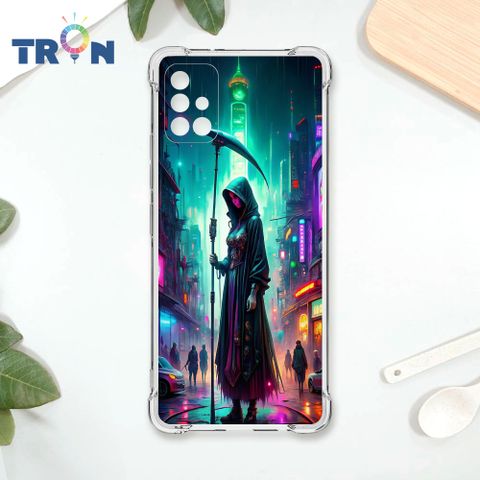 TRON 三星 A71 5G 死神少女 四角防摔殼 手機殼