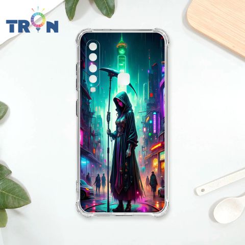 TRON 三星 A9 (2018) 死神少女 四角防摔殼 手機殼