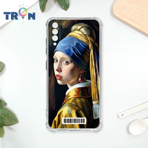 TRON 三星 A70 戴頭巾的少女  載具 四角防摔殼 手機殼