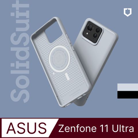 【犀牛盾】ASUS Zenfone 11 Ultra SolidSuit (MagSafe 兼容) 防摔背蓋手機保護殼