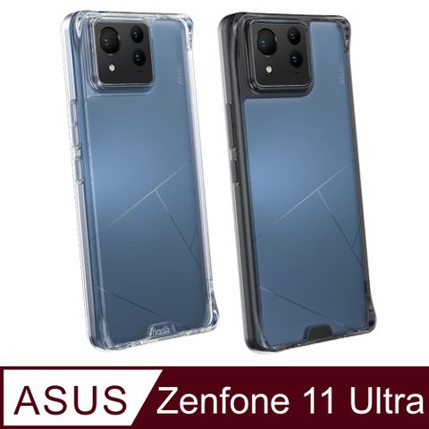 hoda ASUS Zenfone 11 Ultra 晶石鋼化玻璃軍規防摔保護殼