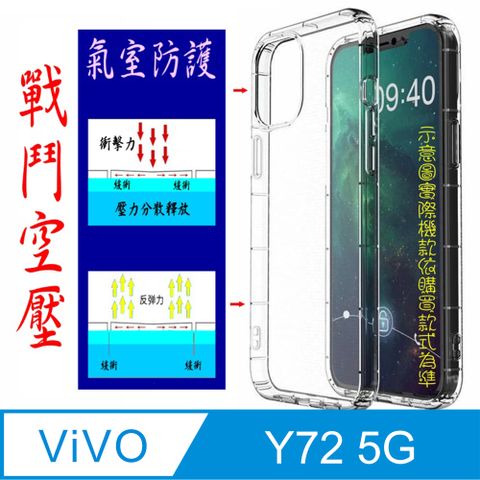 空壓氣墊防摔保護套/空壓殼 For:Vivo X70 Pro