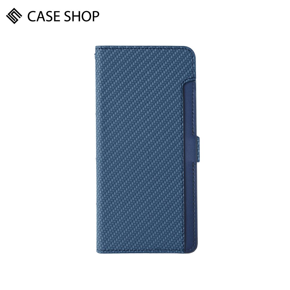 CASE SHOP  vivo V29e(5G) 前收納側掀皮套-藍