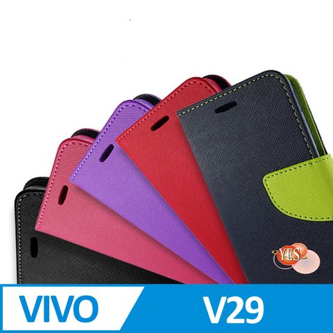 VIVO V29 5G (V2250 ) 6.78 吋 新時尚 - 側翻皮套