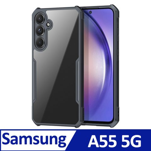 XUNDD 訊迪 SAMSUNG Galaxy A55 5G 防摔保護軟殼 炫酷黑