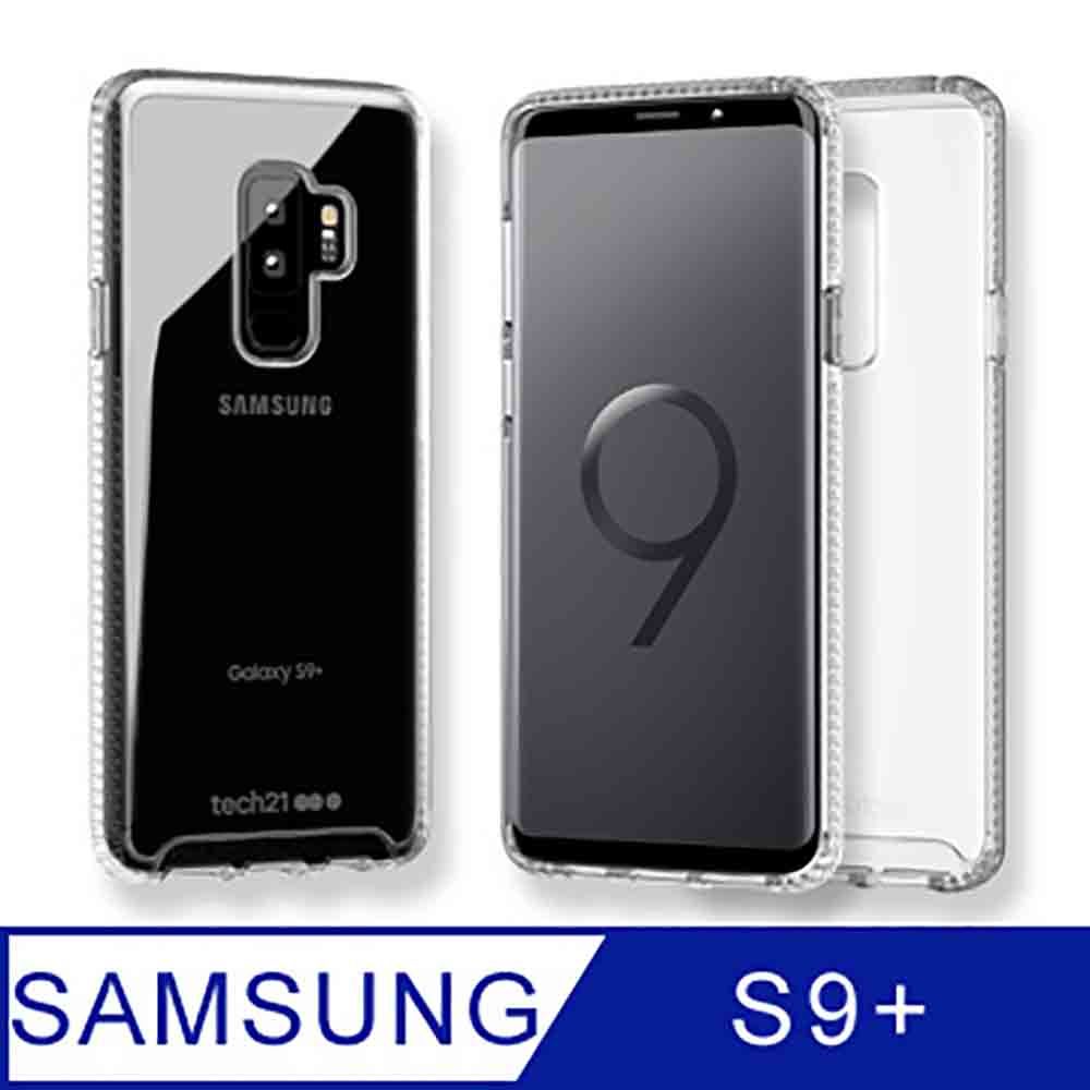 Tech21  英國抗衝擊 Pure Clear Samsung S9+ 防撞硬式清透保護殼