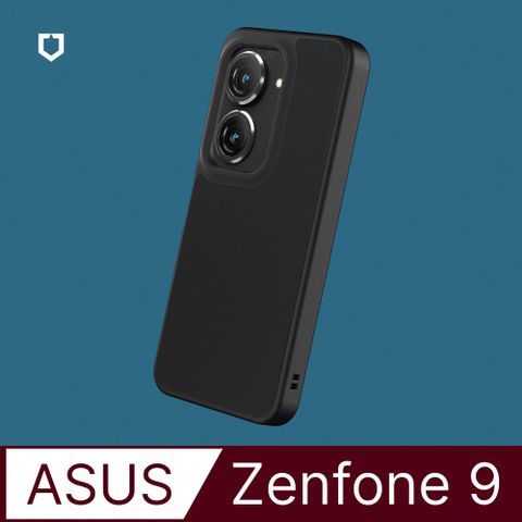 RHINOSHIELD 犀牛盾 ASUS Zenfone 9 (5.9吋) SolidSuit 經典防摔背蓋手機保護殼-黑色