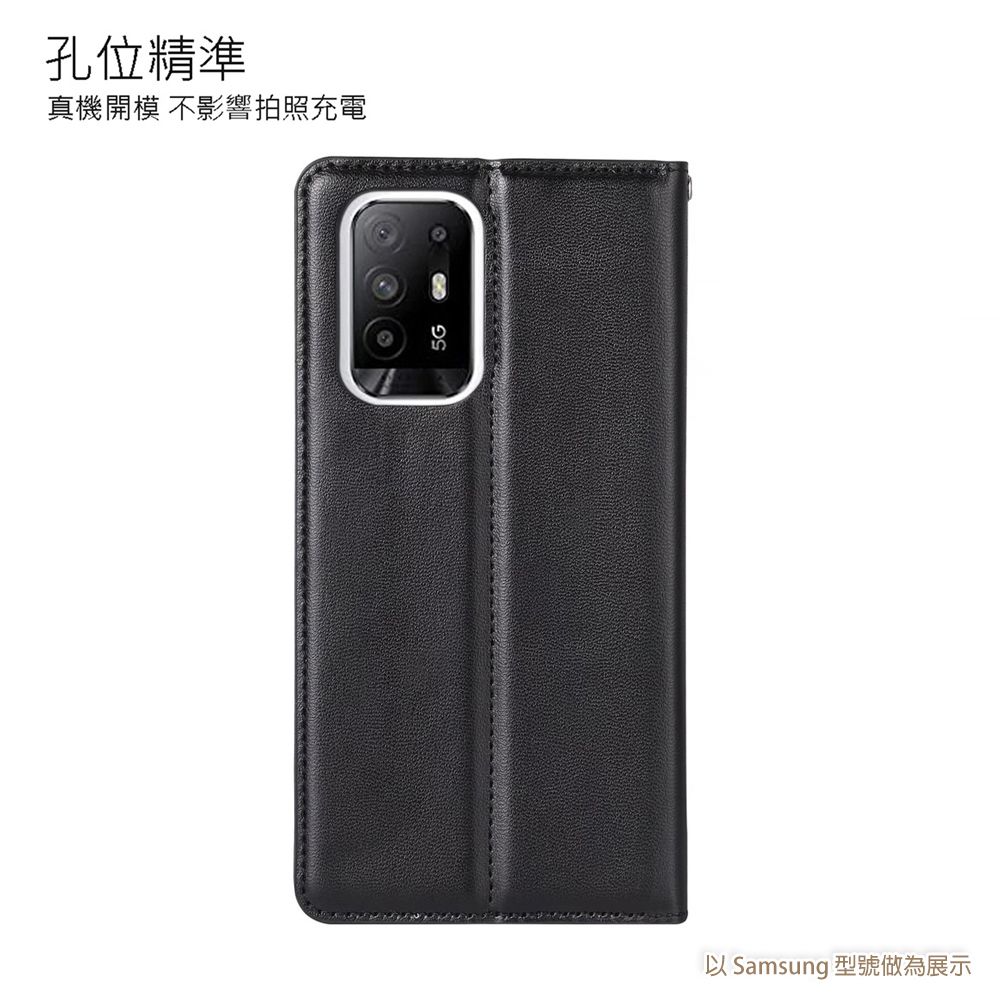 ASUS 華碩 Hanman 韓曼  Zenfone 9 細膩親膚皮套附皮質掛繩 體積輕薄 隱形磁吸 可立式側掀手機殼/保護套