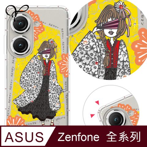 YOURS ASUS 全系列 奧地利彩鑽防摔手機殼-大正浪漫(ZenFone11Ultra/ZF10/ZF9/ZF8/ZE552KL/ZS620KL/ZE620KL)