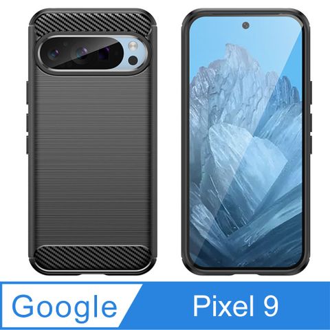 Google Pixel 8 Pro 碳纖維拉絲紋防摔軟殼套