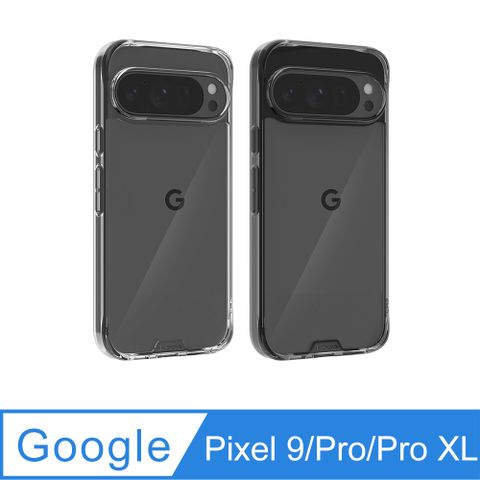 hoda 好貼 Google Pixel 9 / 9 Pro / 9 Pro XL 晶石鋼化玻璃軍規防摔保護殼