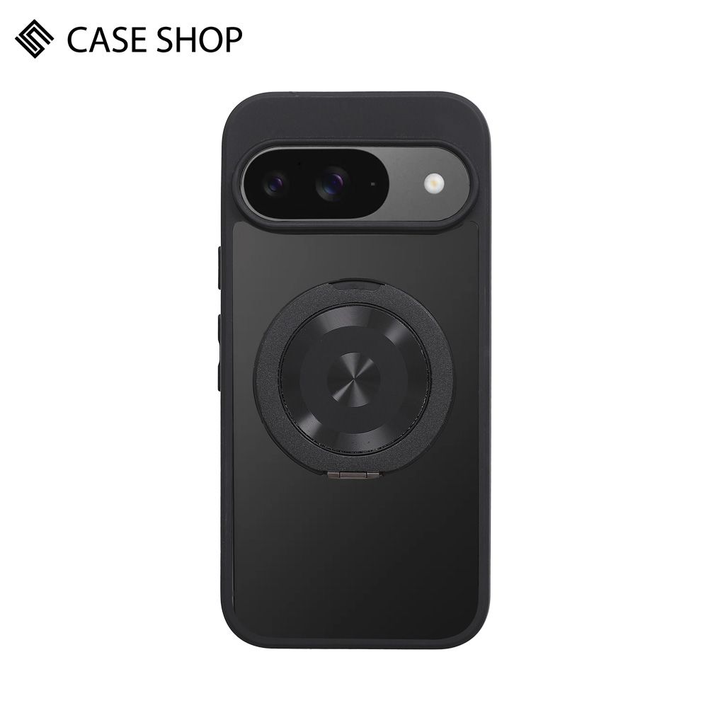 CASE SHOP Google Pixel 9 / 9 Pro 360度磁吸站立保護殼-黑