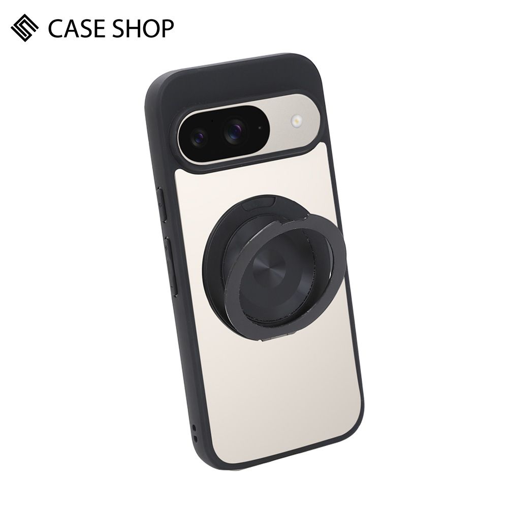 CASE SHOP Google Pixel 9 / 9 Pro 360度磁吸站立保護殼-黑