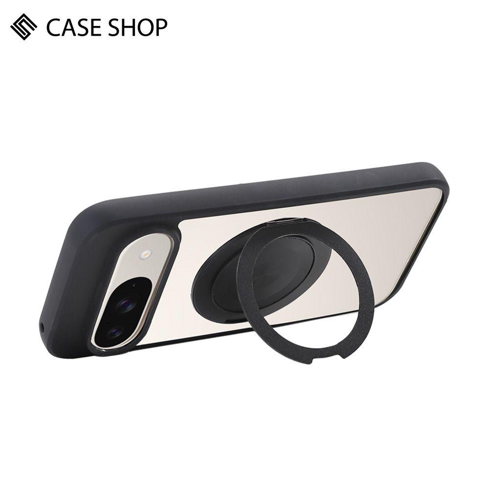 CASE SHOP Google Pixel 9 / 9 Pro 360度磁吸站立保護殼-黑