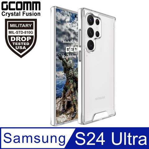 GCOMM Crystal Fusion 晶透軍規防摔殼 三星 S24 Ultra