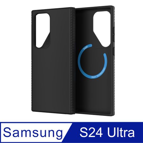 ZAGG Samsung Galaxy S24 Ultra 里約 黑色磁吸款-石墨烯防摔保護殼