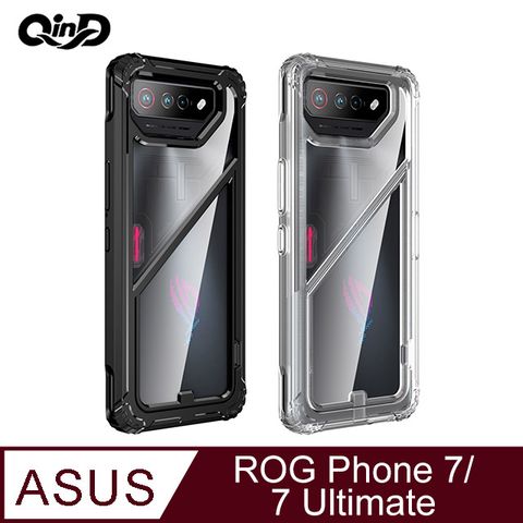 QinD ASUS ROG Phone 7/ ROG Phone 7 Ultimate 全包磁吸支架殼