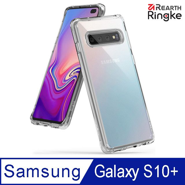 Rearth ｜【Rearth Ringke】三星 Samsung Galaxy S10 Plus (S10+) [Fusion] 透明背蓋防撞手機殼