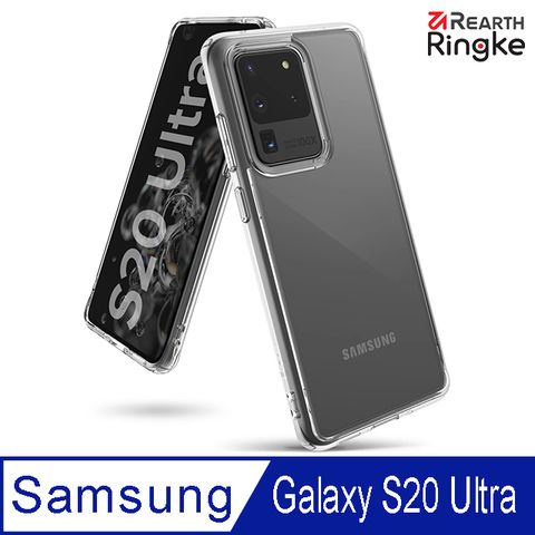 Ringke ｜Rearth 三星 Samsung Galaxy S20 Ultra [Fusion] 透明背蓋防撞手機殼