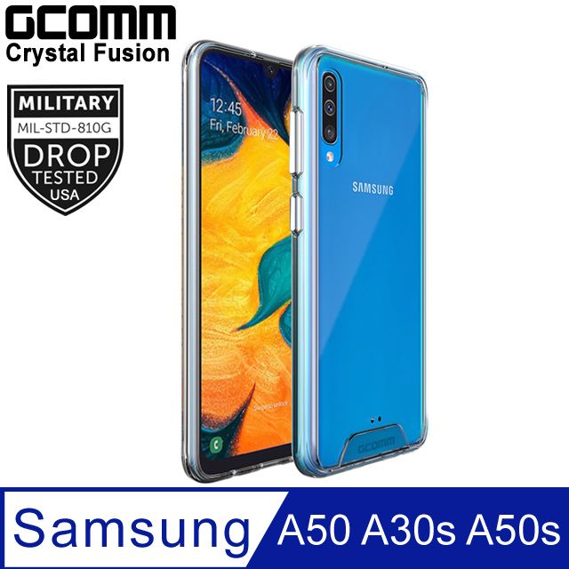 GCOMM  Crystal Fusion 晶透軍規防摔殼 Galaxy A50 A30s A50s