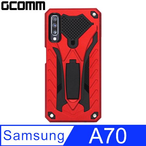 GCOMM Solid Armour 防摔盔甲保護殼 Galaxy A70 紅盔甲