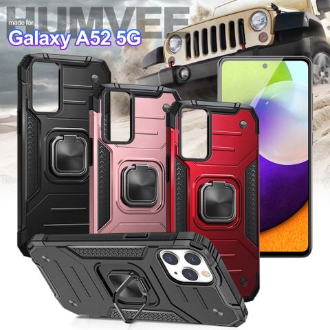 CITY for 三星 Samsung Galaxy A52 5G 個性軍士磁吸防摔手機殼