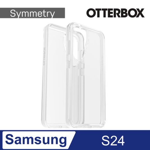 OTTERBOX Samsung Galaxy S24 Symmetry 炫彩透明保護殼-透明