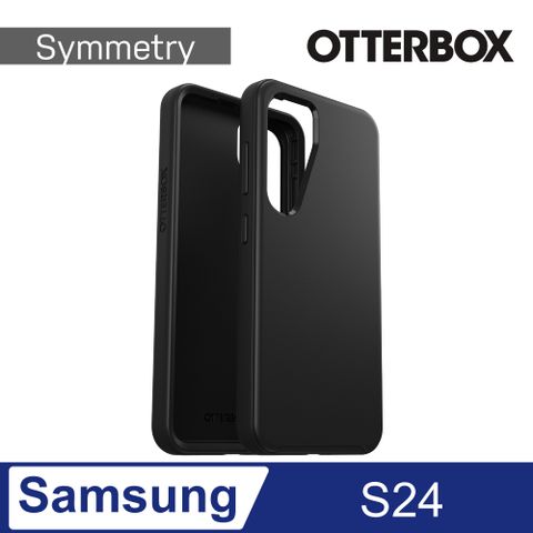 OTTERBOX Samsung Galaxy S24 Symmetry 炫彩幾何保護殼-黑