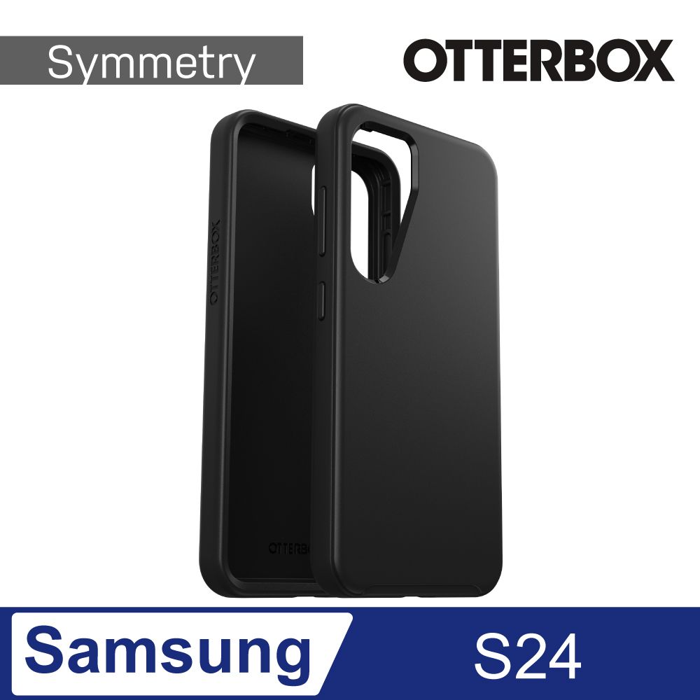 OTTERBOX  Samsung Galaxy S24 Symmetry炫彩幾何保護殼-黑