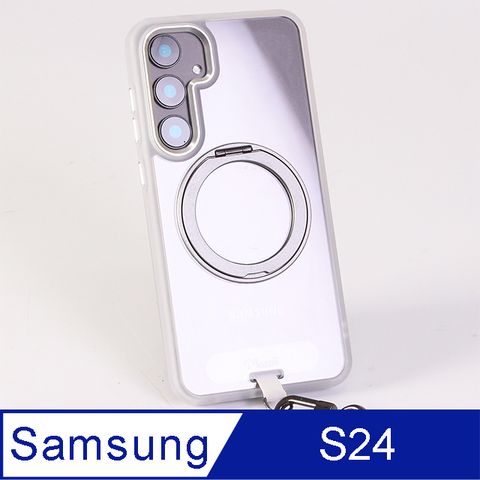 Moxbii 【YOI系列】 三星Samsung (For Galaxy S24) 旋轉磁吸支架+掛片保護殼