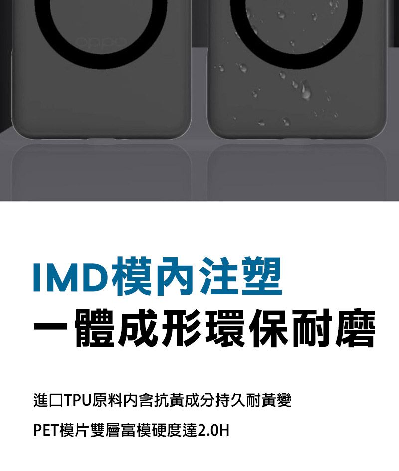 IMD模注塑成形環保耐磨進口TPU原料内含抗黃成分持久耐黃變PET模片雙層富模硬度達2.0H