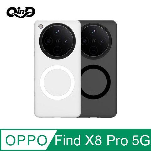 QinD OPPO Find X8 Pro 5G 隱砂磁吸保護殼