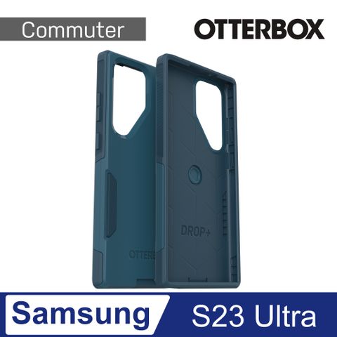 OtterBox Samsung Galaxy S23 Ultra Commuter通勤者系列保護殼-藍