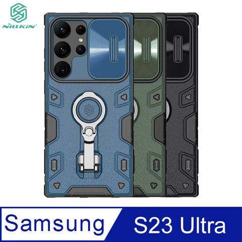 NILLKIN SAMSUNG Galaxy S23 Ultra 黑犀 Pro 保護殼