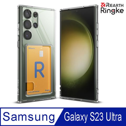 Ringke ｜三星 Galaxy S23 Ultra [Fusion Card] 卡片收納防撞手機保護殼