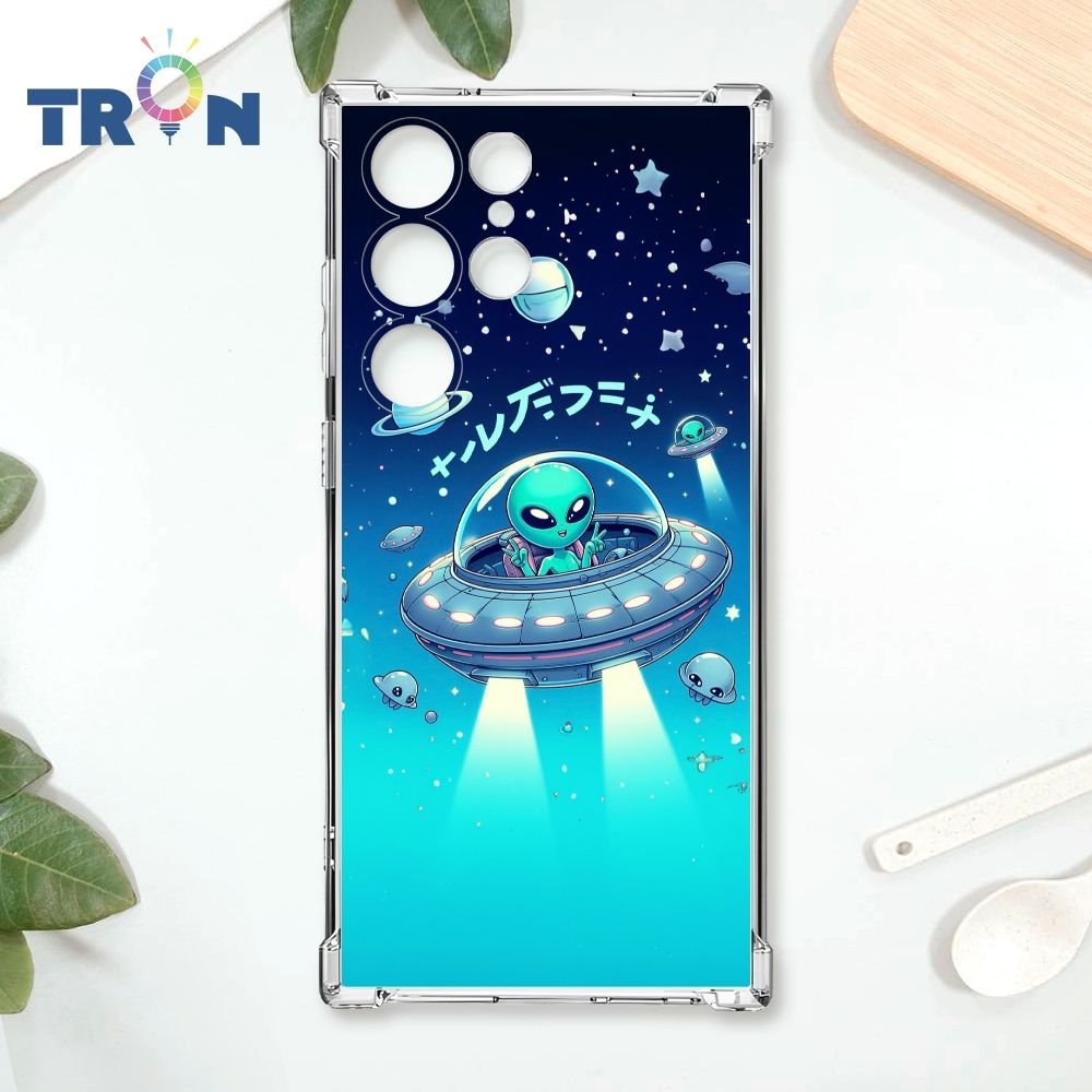  TRON 三星 S23 Ultra ET飛碟外星人系列 四角防摔殼 手機殼