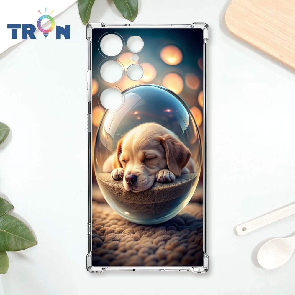  TRON 三星 S23 Ultra 水晶球裡的動物們-1 四角防摔殼 手機殼