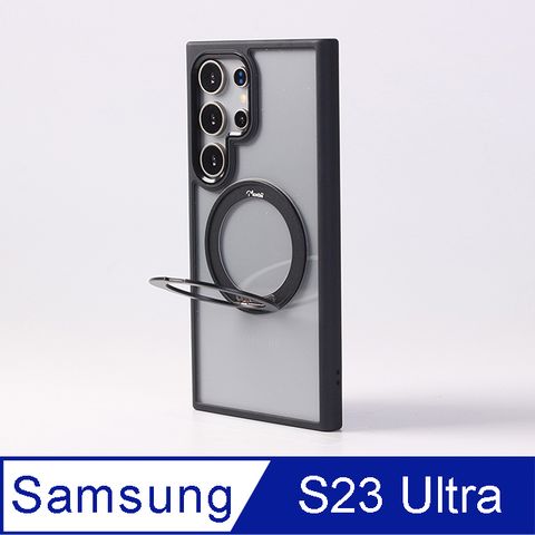 【YOI系列】 三星Samsung 旋轉磁吸支架 保護殼 (For Galaxy S23 Ultra)
