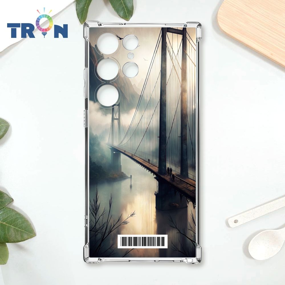  TRON 三星 S23 Ultra 霧裡大橋  載具 四角防摔殼 手機殼