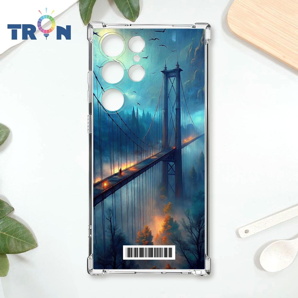 TRON 三星 S23 Ultra 霧裡大橋  載具 四角防摔殼 手機殼