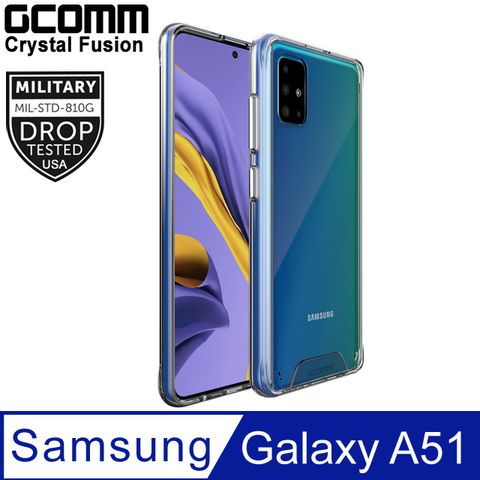 GCOMM Crystal Fusion 晶透軍規防摔殼 Galaxy A51