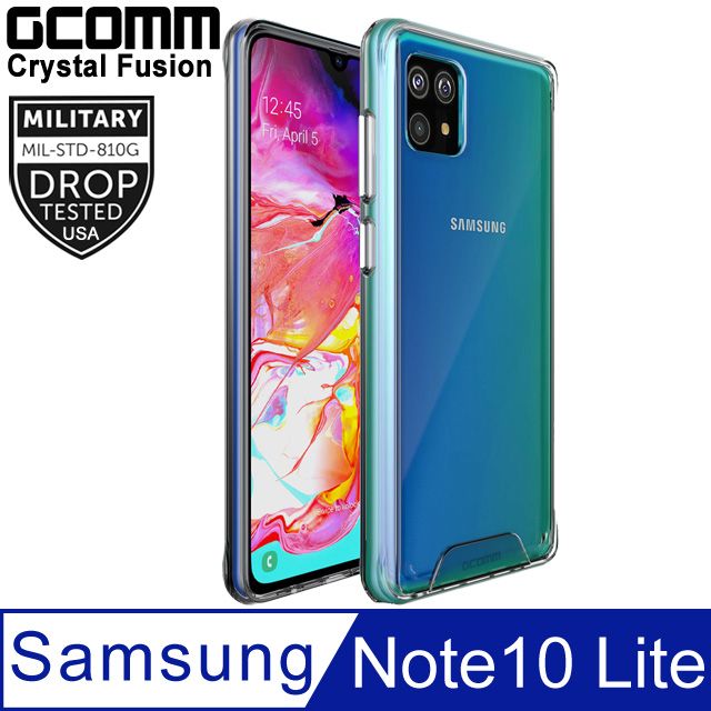 GCOMM  Crystal Fusion 晶透軍規防摔殼 三星 Galaxy Note10 Lite