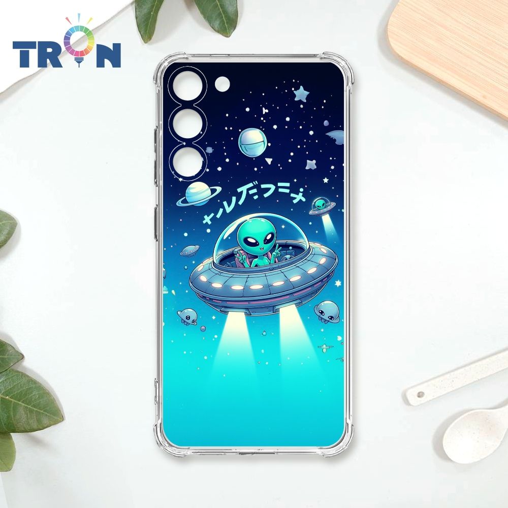  TRON 三星 S23 PLUS ET飛碟外星人系列 四角防摔殼 手機殼