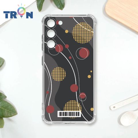 TRON 三星 S23 PLUS 日系和風圓點律動系列 載具 四角防摔殼 手機殼