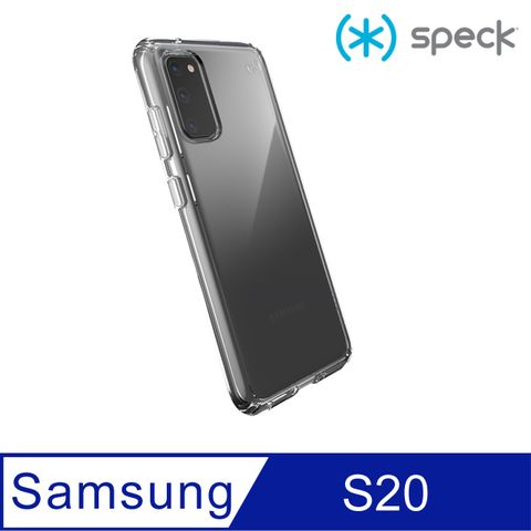 Speck Presidio Perfect-Clear Samsung Galaxy S20 抗菌透明防摔保護殼