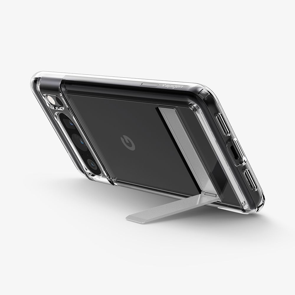 SGP Spigen Pixel 8 Pro Slim Armor Essential S-立架式軍規防摔保護殼