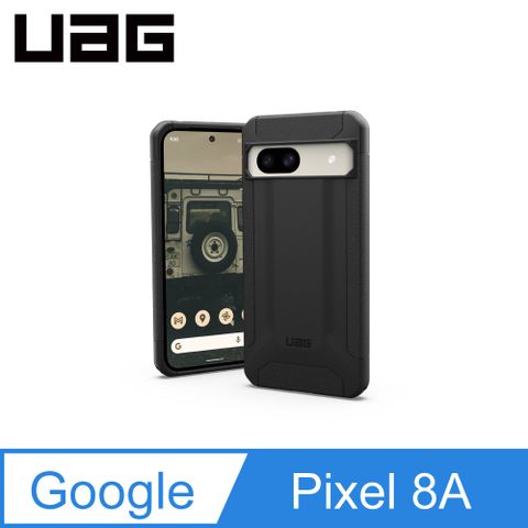 UAG Google Pixel 8a 耐衝擊保護殼-黑