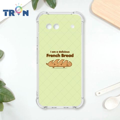 TRON GOOGLE Pixel 8A 法國麵包君表情包系列 四角防摔殼 手機殼
