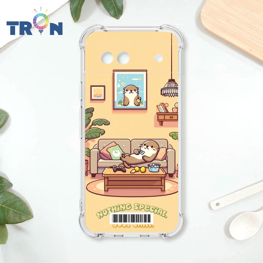  TRON GOOGLE Pixel 8A 小動物慵懶的一天  載具 四角防摔殼 手機殼