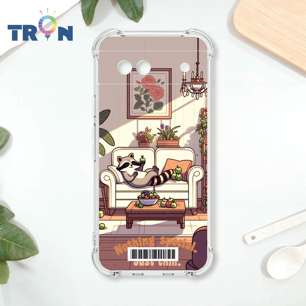  TRON GOOGLE Pixel 8A 小動物慵懶的一天  載具 四角防摔殼 手機殼